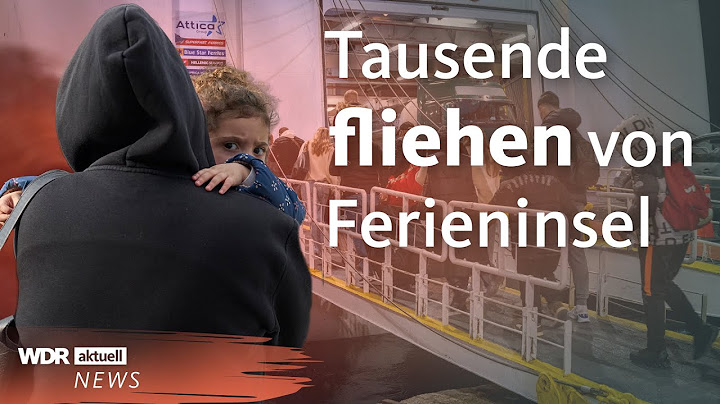 Angst vor großem Erdbeben auf Santorini: Tausende verlassen die Insel | WDR aktuell