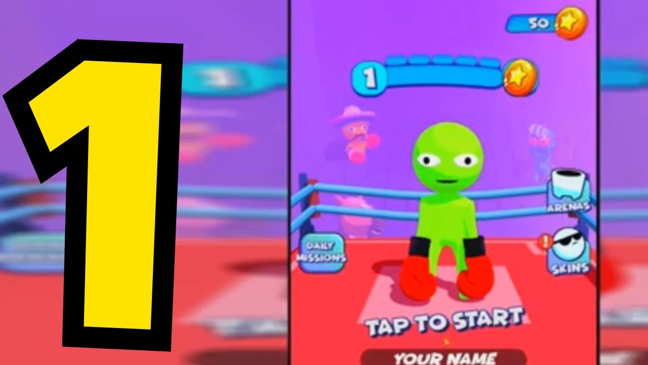 Stickman Boxing Battle 3D Game Gameplay Walkthrough First Impressions