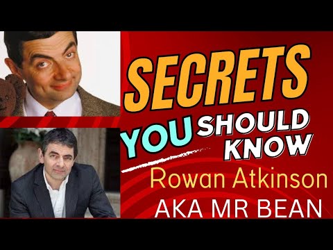 Things You Don't know About Rowan Atkinson AKA Mr.Bean #mrbean #