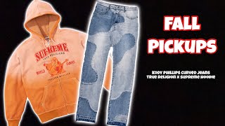 Kody Phillips Curved Jeans I Supreme True Religion Hoodie I Fall Pickups 2021