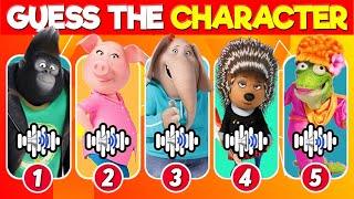 🔊 Guess Who's SINGING...! 🎤🐷🐨 Sing 1 & 2 | Johnny, Rosita, Meena, Gunter