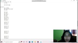 Project Penjualan Bingkai Foto Menggunakan bahasa Assembly Pada apk Dosbox screenshot 4