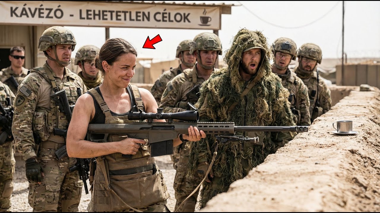 Arrogáns mesterlövész kihívta a konyhásnőt - ő eltalálta a „lehetetlen” célt