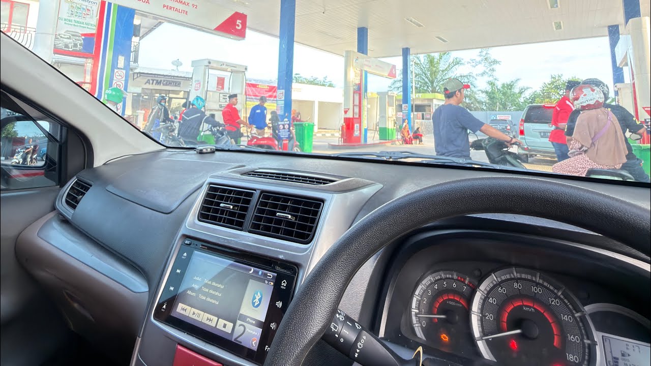 Dashcam car in city (jalan jalan mencari makanan bersama keluarga)😍