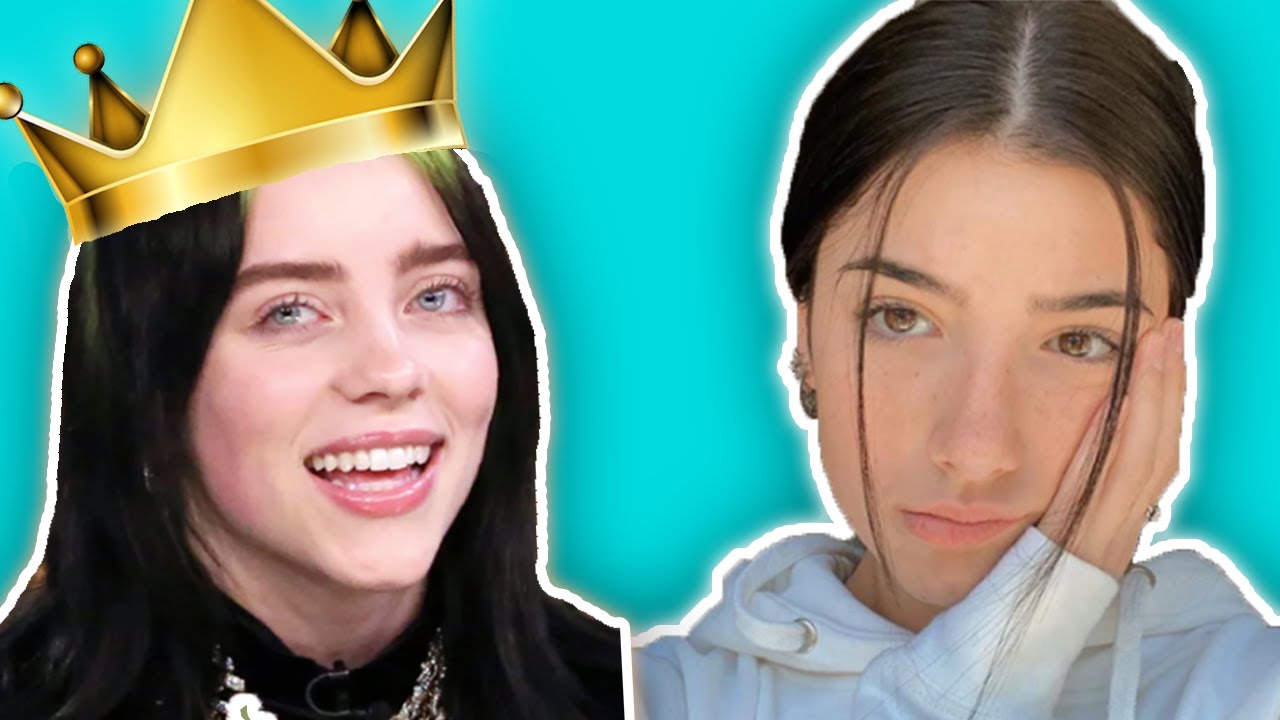 Did Billie Eilish Beat Charlie D'Amelio on TikTok?! | Hollywire