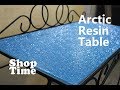 Arctic Resin Table