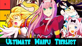 The Ultimate Waifu Tier List | Over 500 Waifu's! | Pt.1