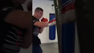 Ostatni trening przed walka o ćwierćfinał Mistrzostw europy 2015👊11lat 😮☝️ #boks #TrycBoxing #boxing