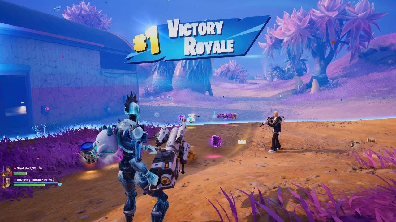 Fortnite Zero build squad dub