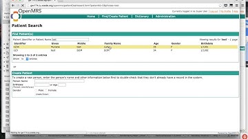 IR vein mapping followup with OpenMRS