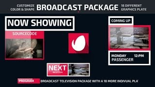 Broadcast Package by hawkvfx | After Effects Template | Broadcast Package #AfterEffectsTemplate