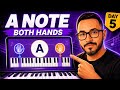 Learning the A Note with Both Hands | Simply Piano Essentials II Day 5