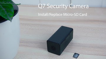 Instruction for Installing/Replacing Micro SD Card Q7 Luowice