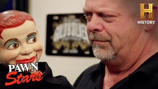 Pawn Stars: CREEPY Ventriloquist Dummy Steals Rick's Heart (Season 21)