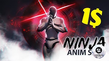 Bare Ninja AnimSet Animations - Unreal Engine 3D Free Assets