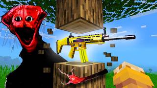 Minecraft Horror, but Drops are Guns screenshot 1
