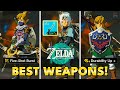 The Most POWERFUL WEAPONS in Zelda Tears of the Kingdom!