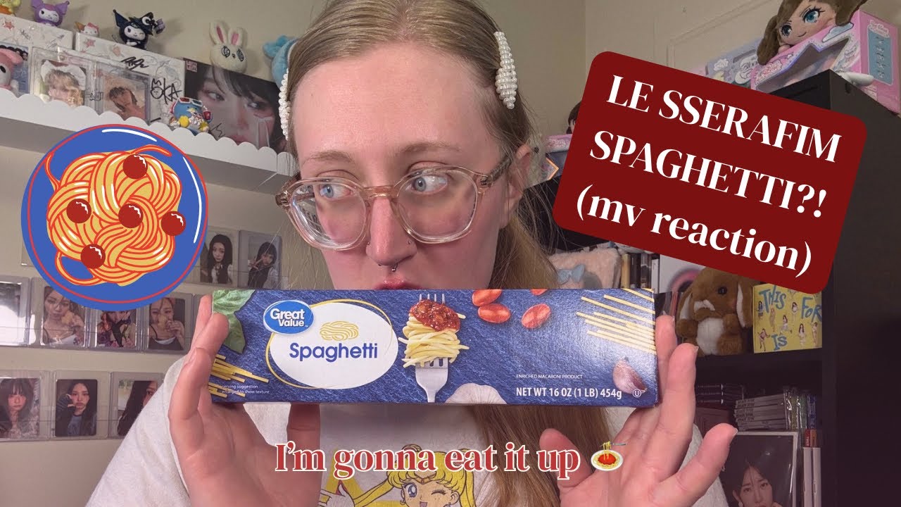 LE SSERAFIM SPAGHETTI MV REACTION |YUNJIN and KAZUHA!!🍝🥖