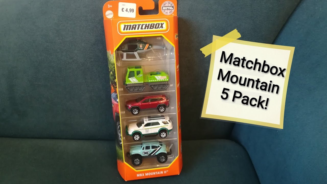 Matchbox Mountain II 5 Pack Unboxing! YouTube