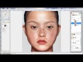 GIMP Tutorial - naturalistic skin and eye retouching 