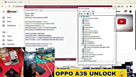 Oppo A3S CPH 1803 Unlock 🔓 Without Isp Pinout & Ufi ❌ New Method 100% Work ✅