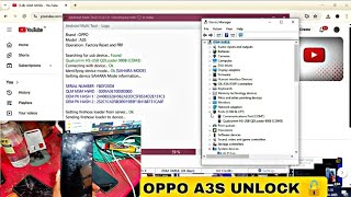Oppo A3s Cph 1803 Unlock  Without Isp Pinout U0026 Ufi  New Method 100 Work 