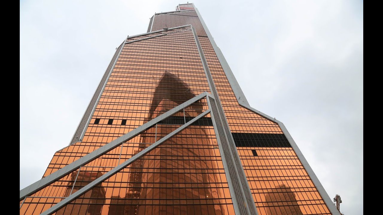 Mercury City Tower- April 2015 COMPLETION UPDATE- Меркурий Сити Тауэр ...