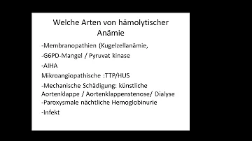 Wie behandelt man eine hämolytische Anämie?