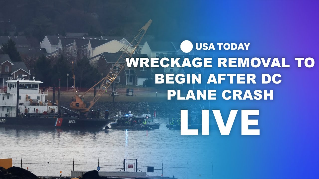 WATCH LIVE: Wreckage removal to begin after DC plane crash