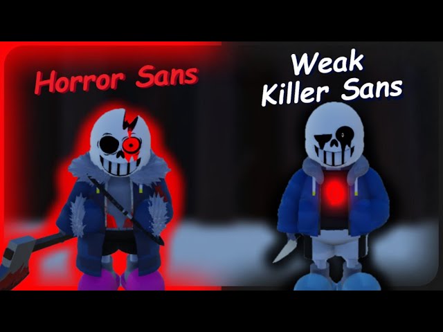 Undertale Au: Destroyed World Weak Killer Sans,Horror Sans,Jacob