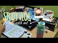 Productive Study Vlog 📖☕| Attempting to cover the whole syllabus | Study with me