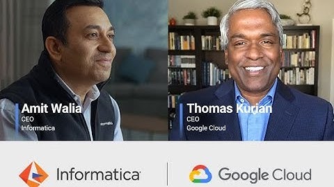 Google Cloud and Informatica - Accelerating customers