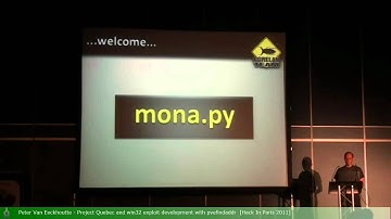 04of12   Peter Van Eeckhoutte   Project Quebec and win32 exploit development with pvefindaddr