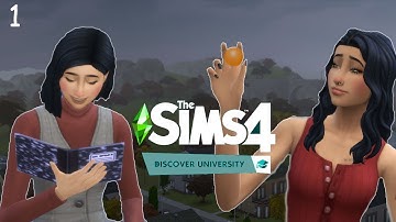 OPPOSITE TWINS // THE SIMS 4// DISCOVERING UNIVERSITY  PART 1