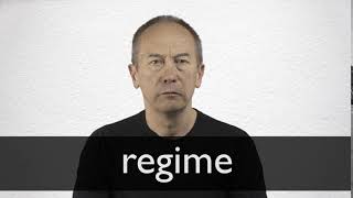 REGIME definition in American English