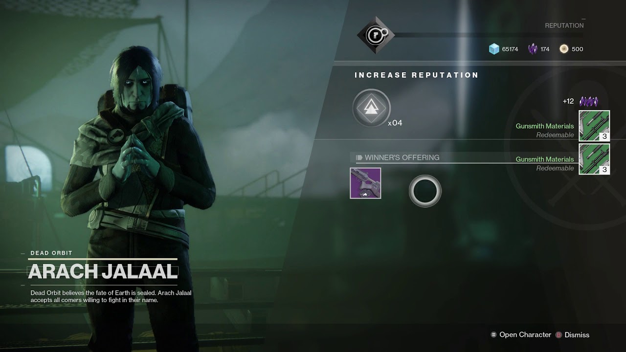 Destiny 2 - Faction Rally 1 (Winner and Reward)