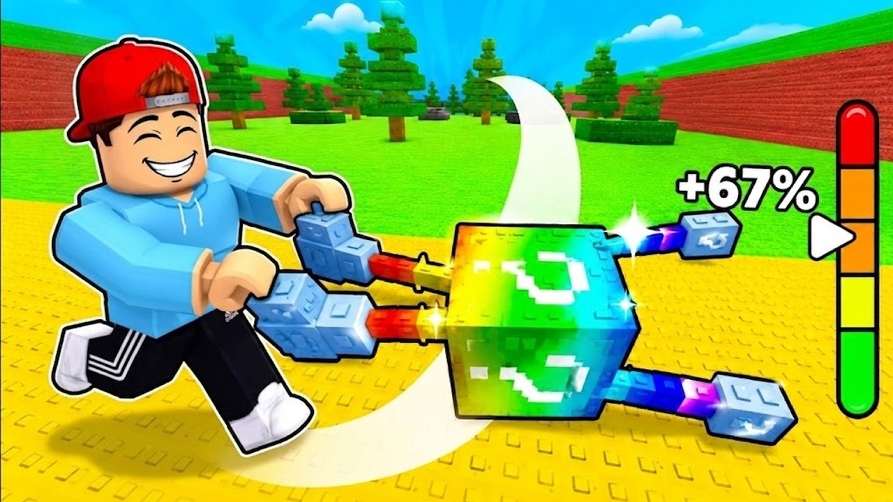 KNOCHEN BRECHEN für LUCKY BLOCK in Roblox!