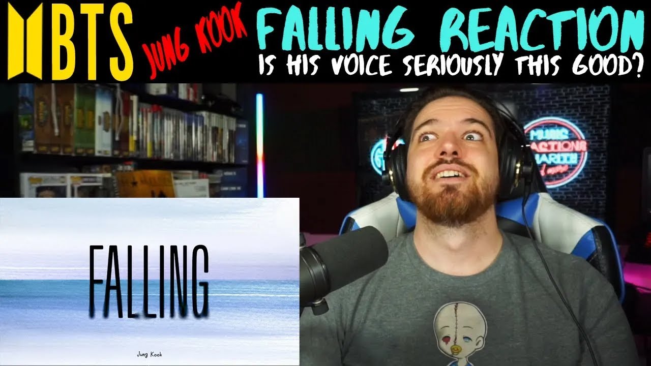PRODUCERS REACT [ARCHIVE - Is He An Angel? Falling (Original Song Harry Styles) JK of BTS Reaction
