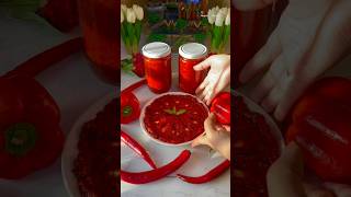 دبس فليفلة معجون فلفل pepper paste puree shorts asmr مونة