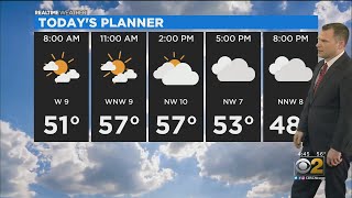 Mild Temperatures Friday