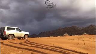 تصوير امطار غرب حائل نايلات