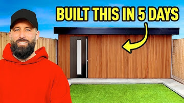 HOW WE BUILT A GARDEN ROOM IN 5 DAYS (DURING STORM DARRAGH)