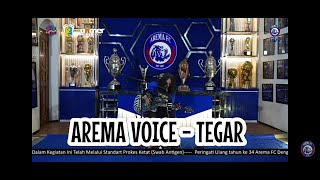 Arema Voice - Tegar Live Konser Musik Virtual 34 Tahun Arema