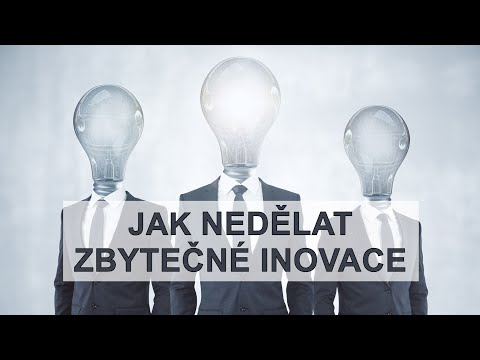 Inovace: Jak může postupovat malá firma? Některé inovativní nápady zazdí nešikovný zadavatel