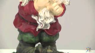 Laughing Garden Gnome Statue - Product Review Video