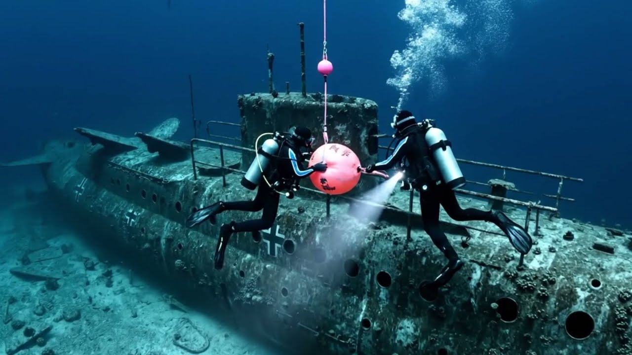 Deep Sea Treasure Discovery: Sunken Nazi Germany Submarine Long-Lost World War II