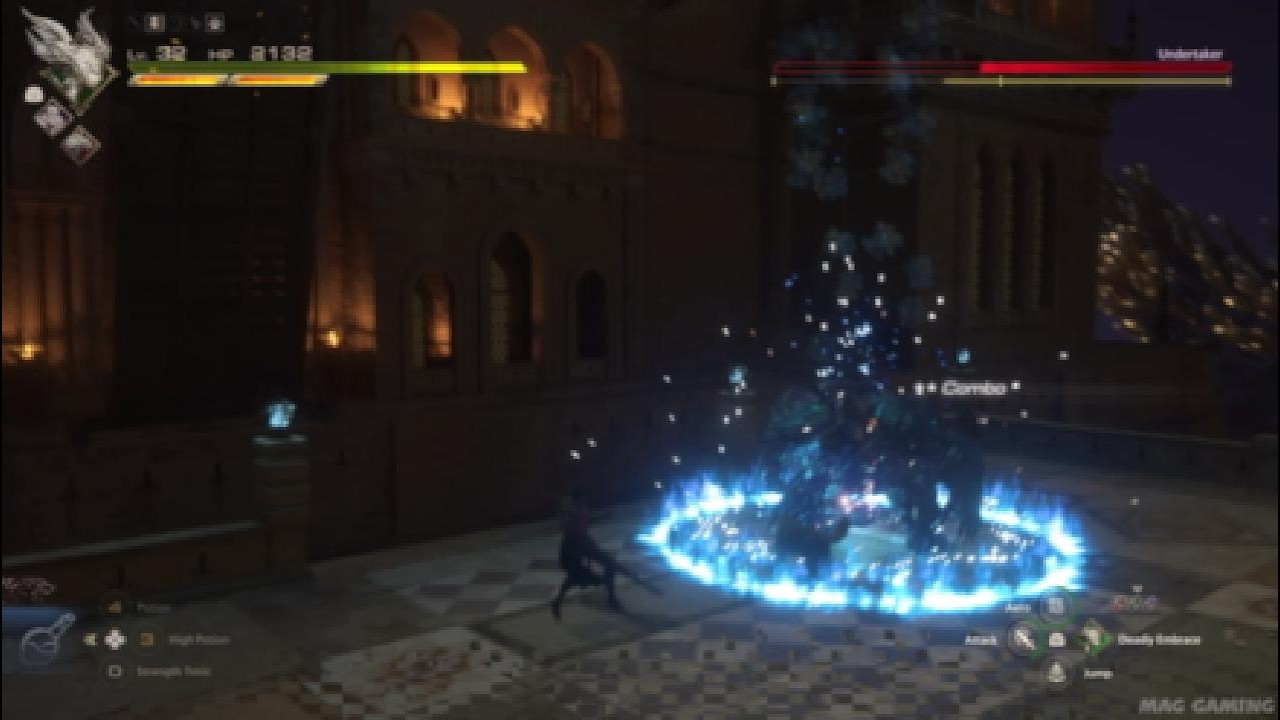FINAL FANTASY 16 - Undertaker Boss Fight [4K 60FPS PS5] - YouTube