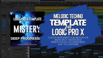 Mistery - Melodic Techno Logic ProX Template (Daniel Rateuke Style)