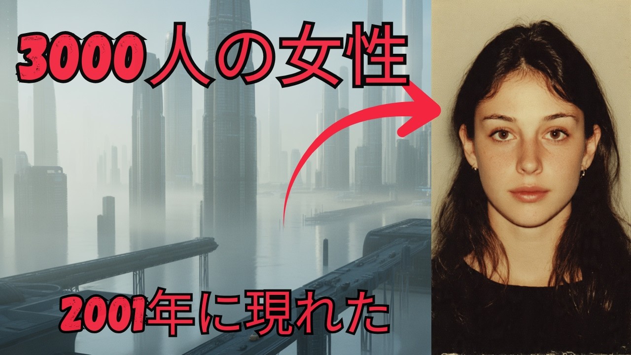 不可能な状況：3000年の女性が2001年に現れた