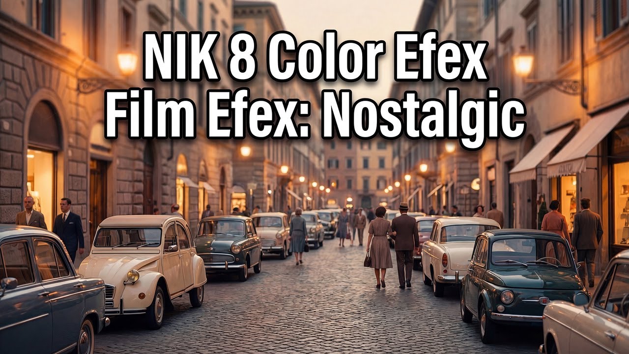 Film Efex: ностальгия в Nik 8 Color Efex | Создайте ретро-образ классического кино